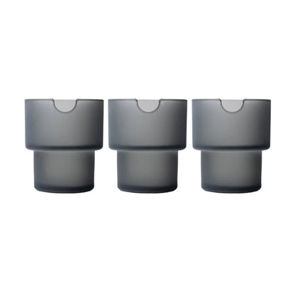 FLOWER POTS ASHTRAY SET