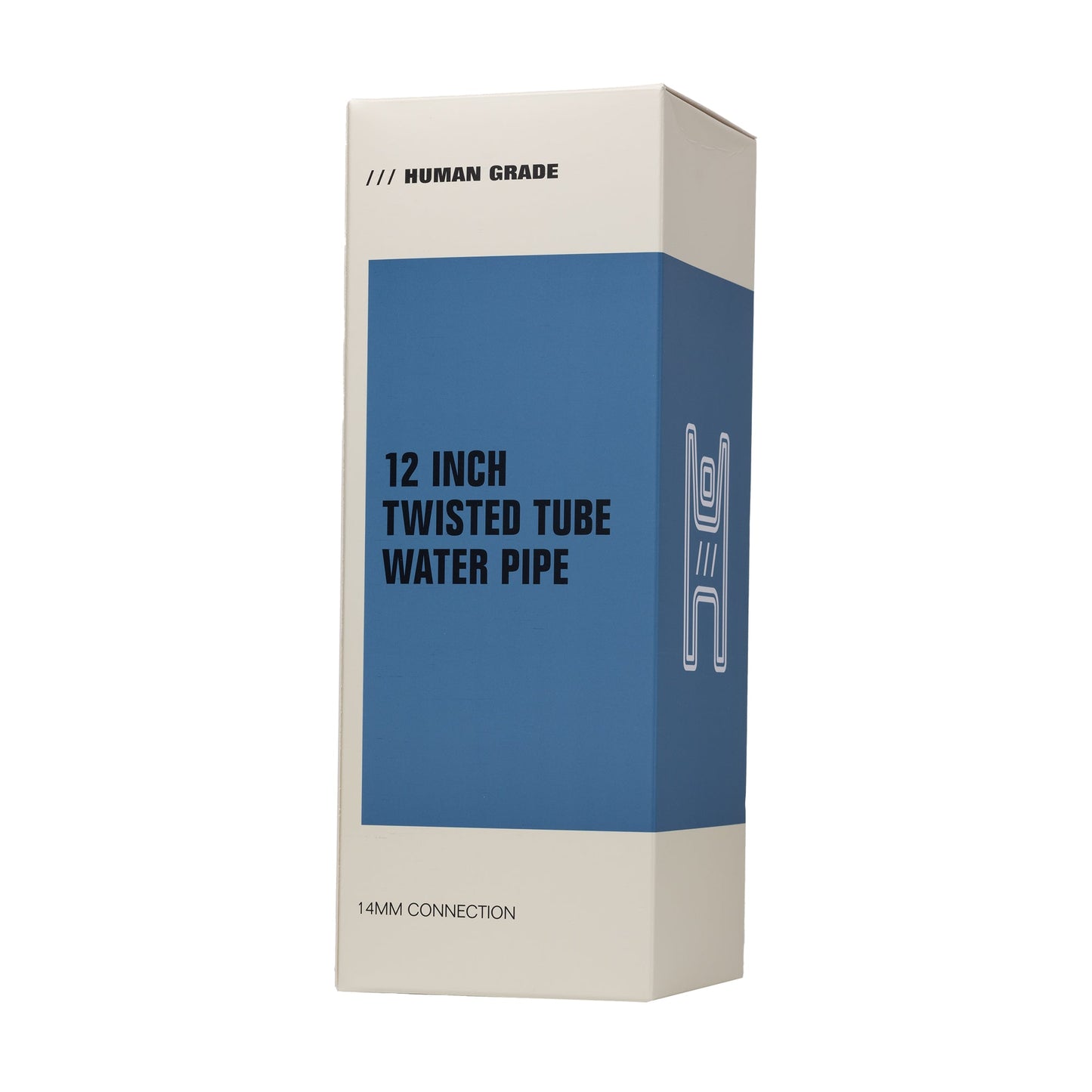 TWISTED IRIDESCENT TUBE
